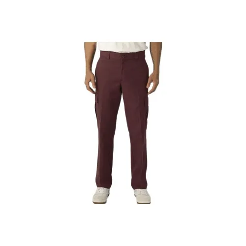 Dickies Cargo Pants Men Burgundy