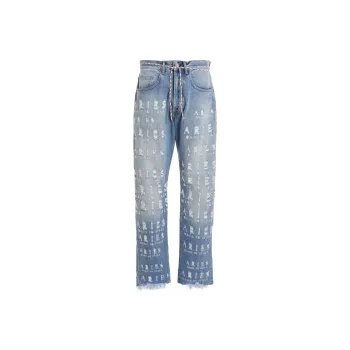 Aries Destroyed Batten Jeans