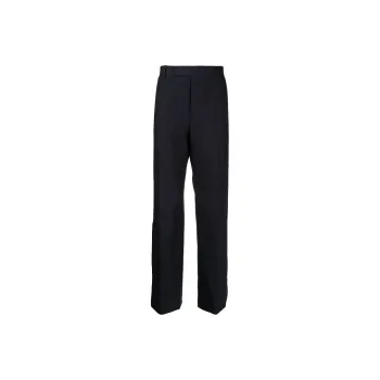 THOM BROWNE· Knitted Sweatpants Men's Uniform Blue