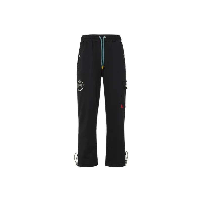LiNing Professional Basketball Series Knitted Sports Pants Men's Black-0