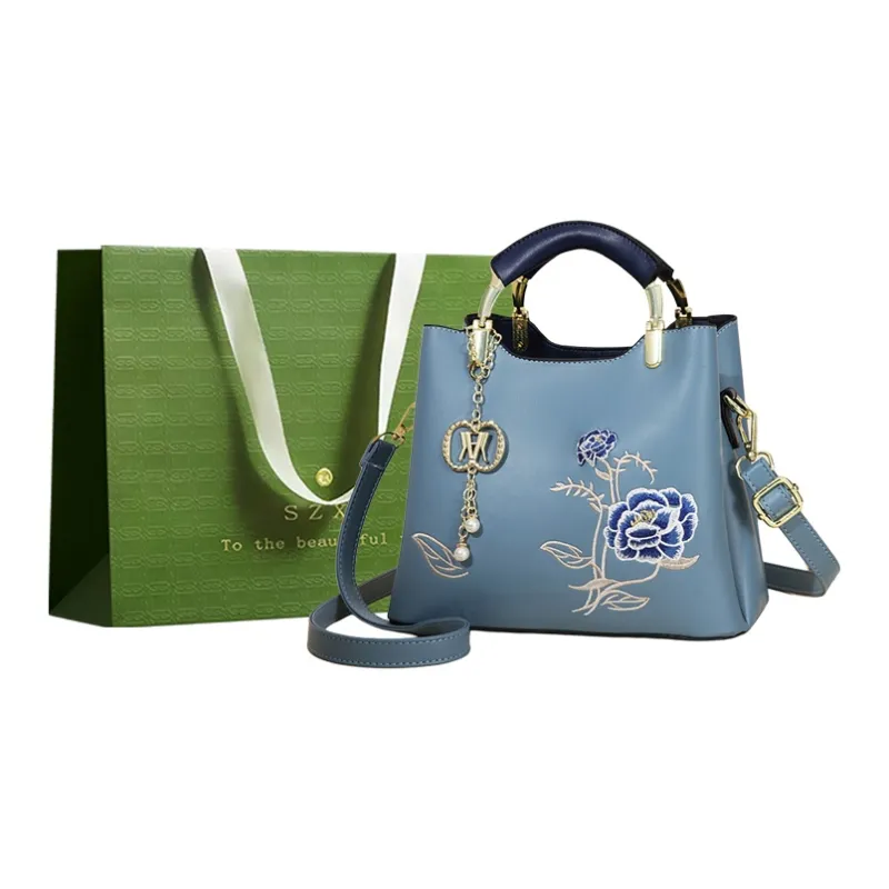 Three Ducklings PU Handbag Regular Women's Multicolor-5