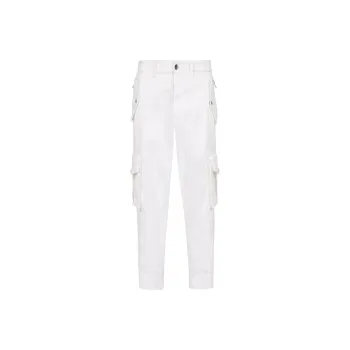 BALMAIN Mid Rise Tapered Cargo Pants