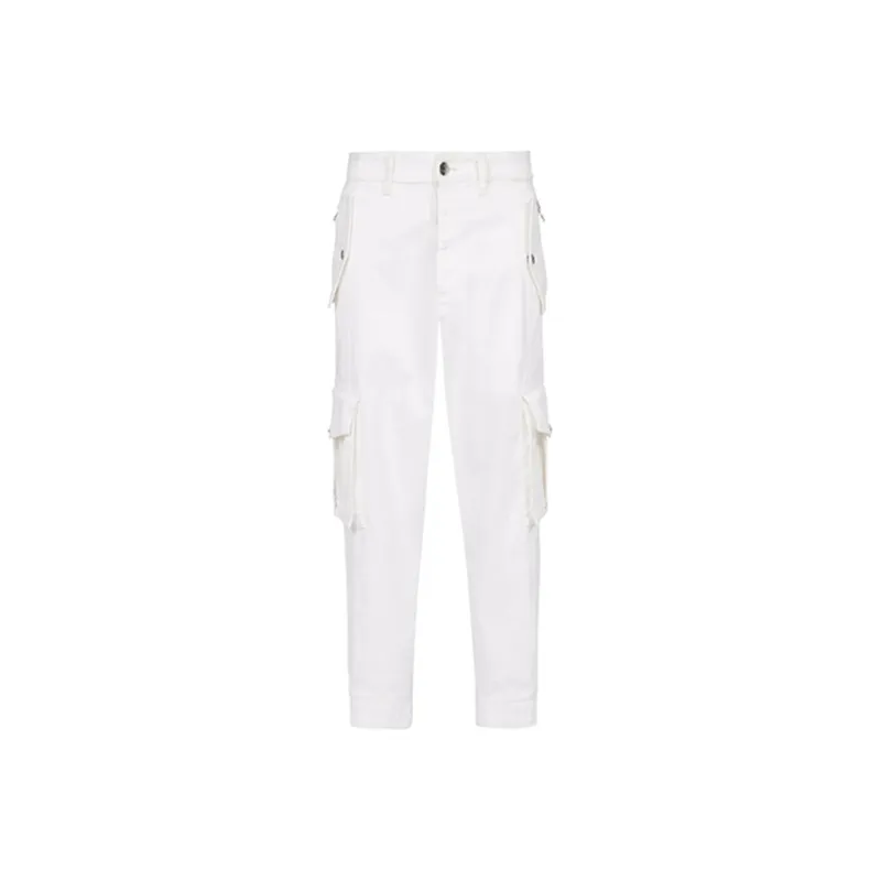 BALMAIN Mid Rise Tapered Cargo Pants-0