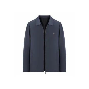PIERRE CARDIN Jackets Coats Men's Upper Cyan