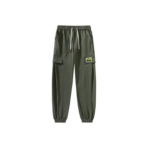 Gwola Cargo Pants Unisex Army Green