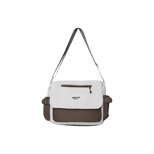 Tonlion Canvas Shoulder Bag Unisex Khaki