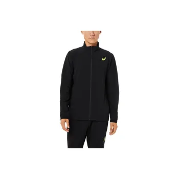 Asics Stretch Woven Jacket Jackets Coats Men's Black