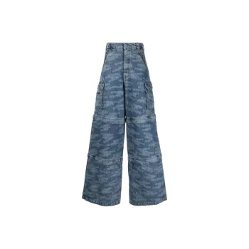 Vetements Transformer Logo print Jeans