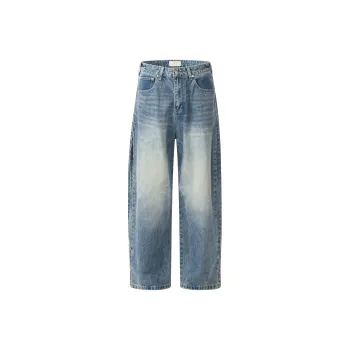 GBXM Jeans Unisex Washed Blue