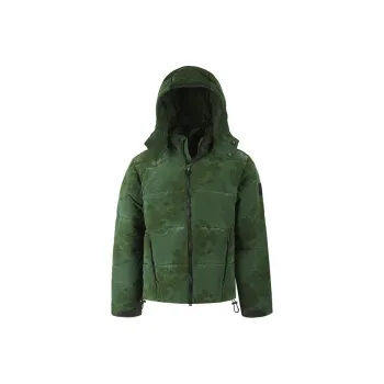 EMPORIO ARMANI EA7 SS24 Puffer Jacket Men's Army Green