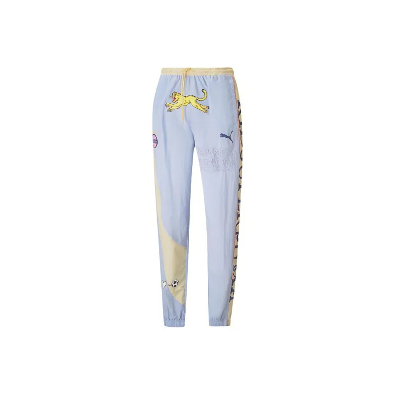 PUMA KIDSUPER Casual Pants Men's Blue Purple-0