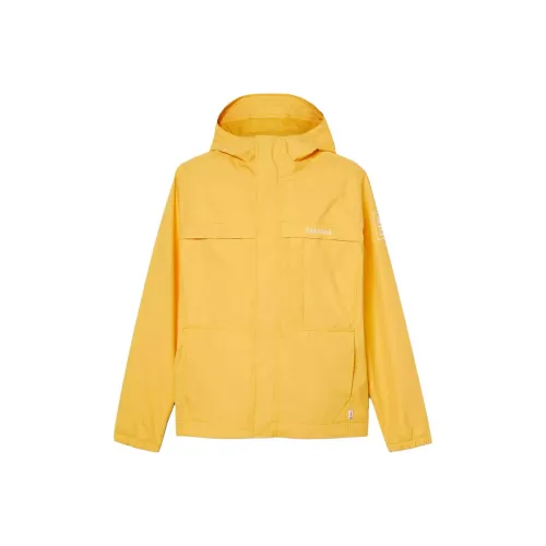 Timberland Benton Water-Resistant Shell Jacket Jackets Coats Men's Mustard Yellow