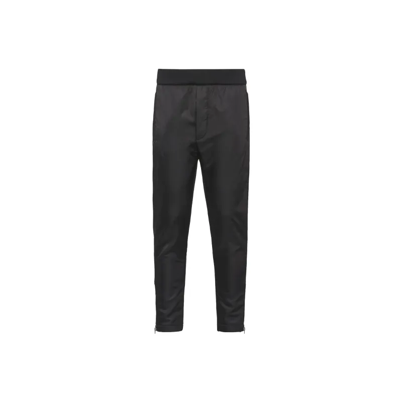 PRADA Knitted Sweatpants Men Black-0