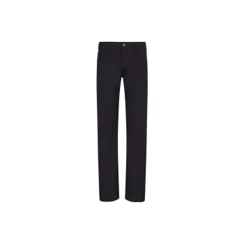 GIORGIO ARMANI Regular fit Five pocket Trousers In Stretch Cotton
