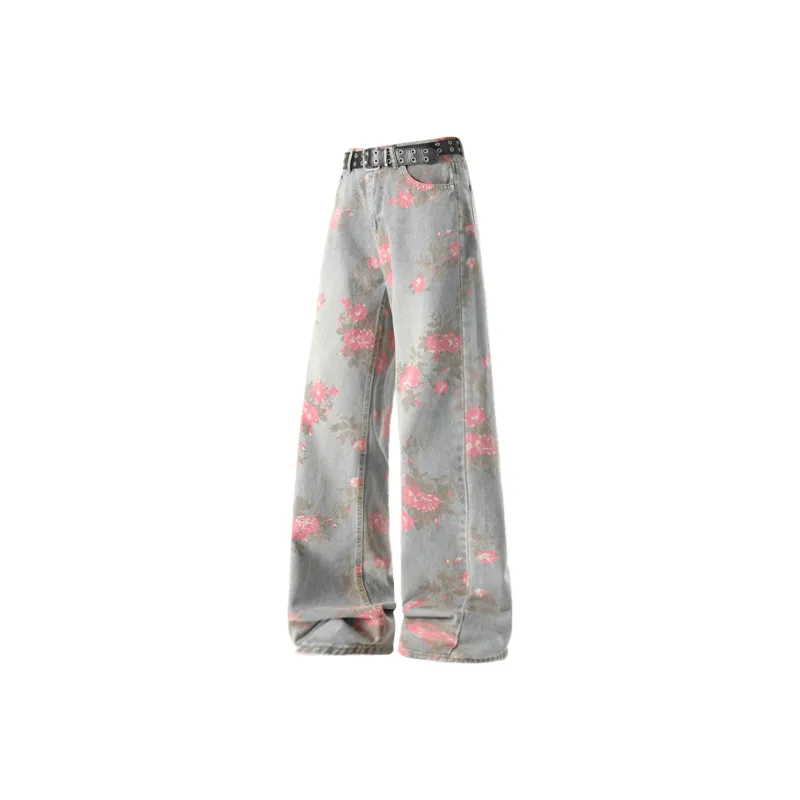 JUNGLE PANDA Jeans Unisex Blue-0