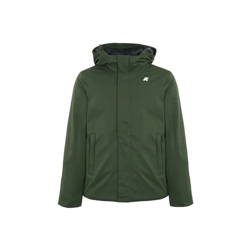 K WAY Jackets & Coats Men's Green-0