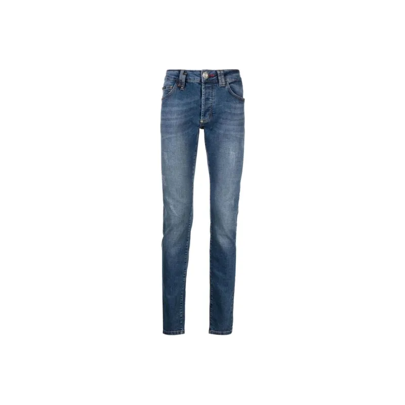 PHILIPP PLEIN Super Straight cut Jeans-0