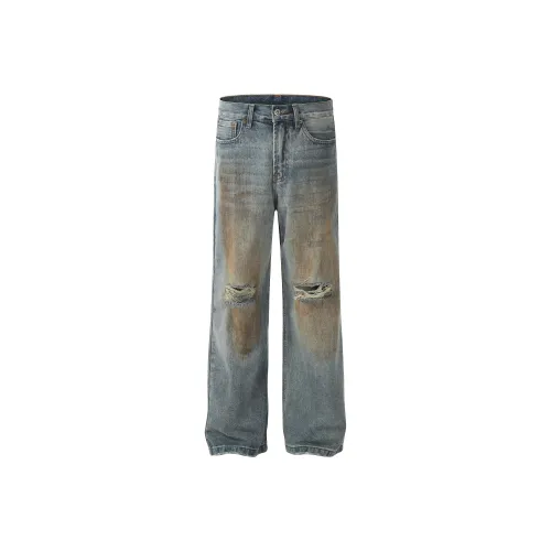 GBXM Jeans Unisex Blue