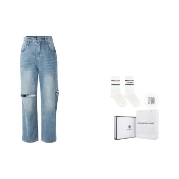Charlie Luciano Jeans Unisex Blue