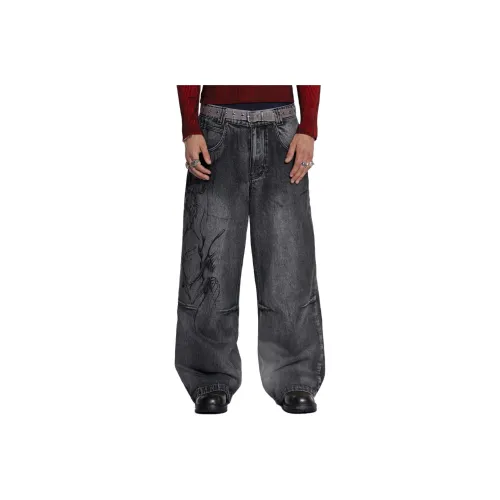 Jaded London Jeans Men Black
