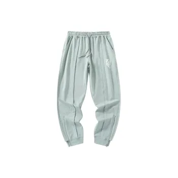 LAMLICKA x Nasapanda Casual Pants Unisex Gray Blue