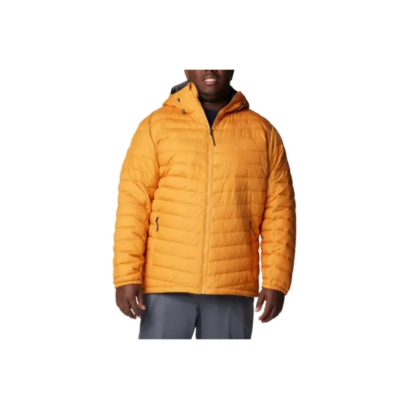 Columbia Slope Edge Hooded Jacke Jacket Men's Yellow-0