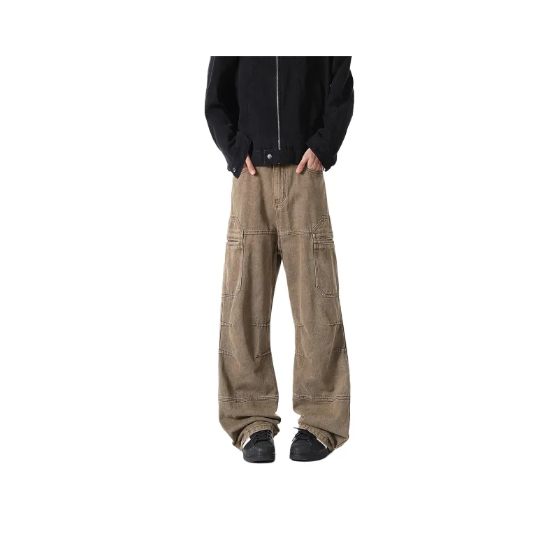 FONDLOOK Jeans Unisex Ginger Yellow-0