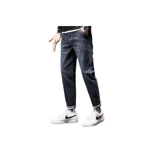 Tonlion Jeans Unisex Blue Gray