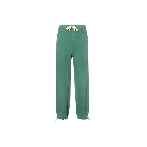 GUCCI Knitted Sports Pants Men's Green