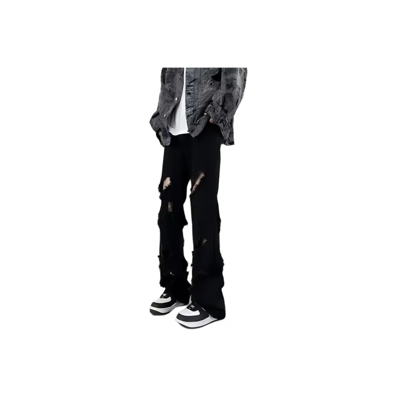 MGXEK Jeans Unisex Black-0