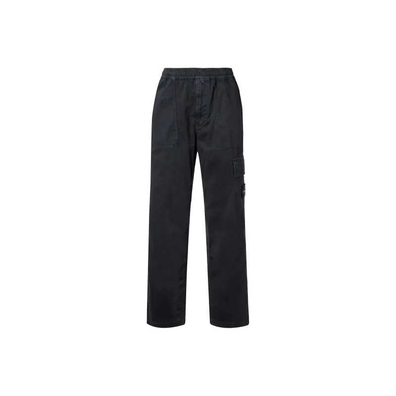 STONE ISLAND Cargo Pants Unisex Black-0