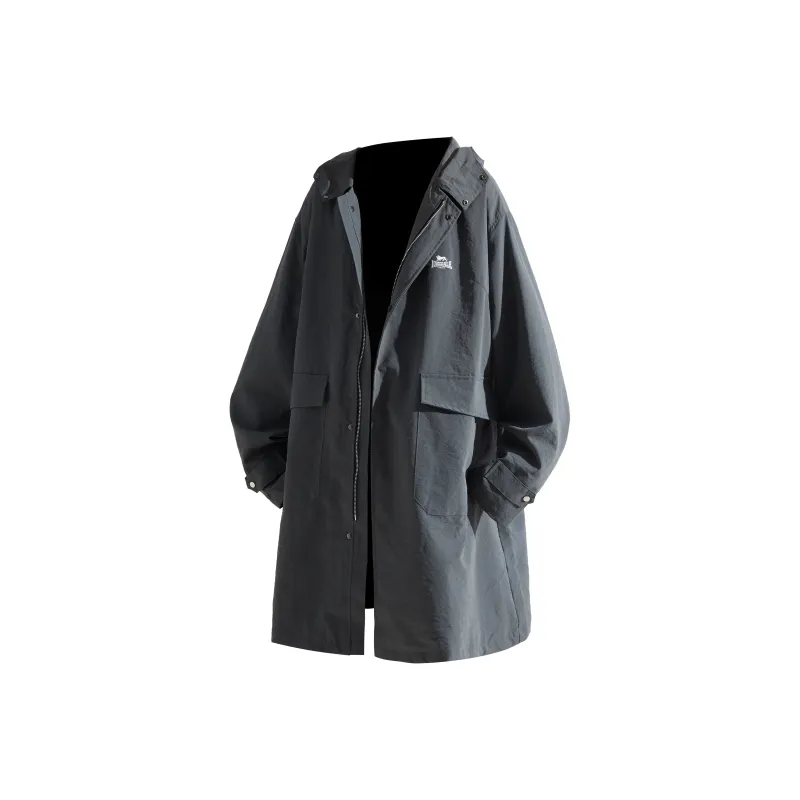 LONSDALE Trench Coats Unisex-9