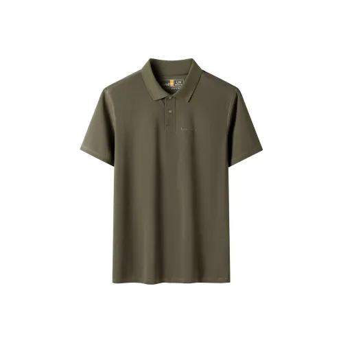 Timberland Polo Shirt Men's A58 Army Green