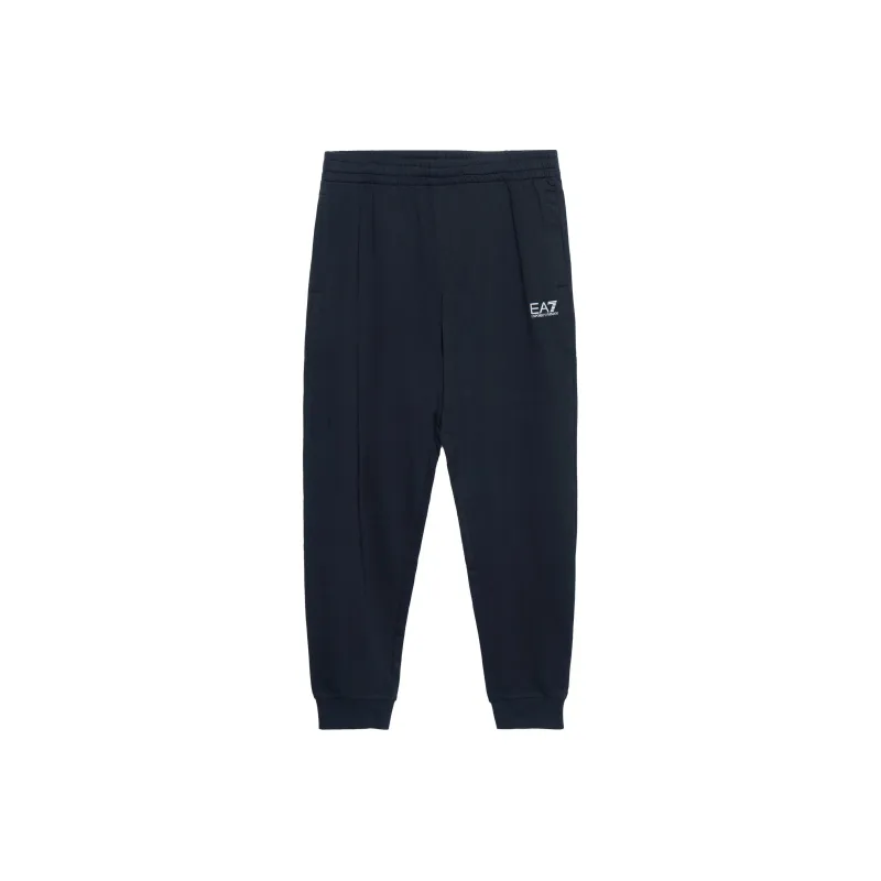 EMPORIO ARMANI EA7 Knitted Sports Pants Men's Night Blue-0