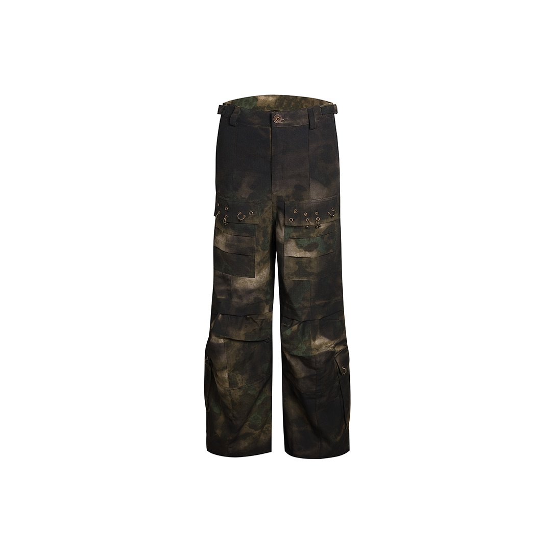 国内で当店のみ DND4DES - Armored Coke Denim Print Pants DND4DES Jeans Unisex Black - POIZON