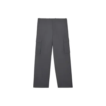 LACOSTE Cargo Pants Men's Dark Gray
