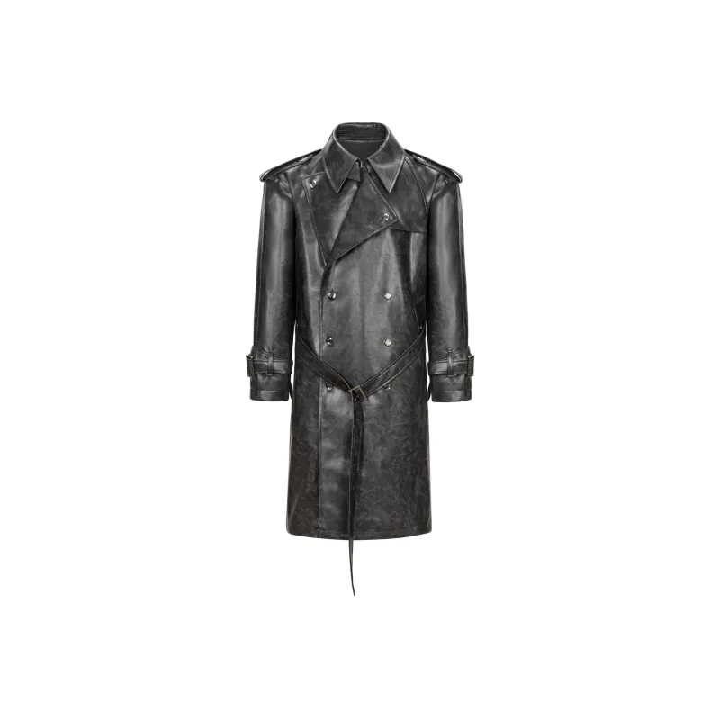 TIWILLTANG Trench Coats Unisex-3