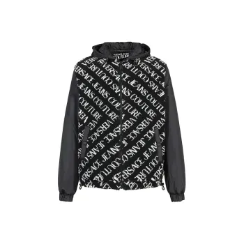 VERSACE JEANS COUTURE FW24 Puffer Jacket Men's Black