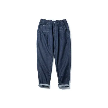 MADEN Jeans Men Denim Blue