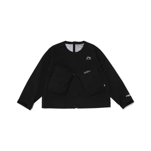 COMFY OUTDOOR GARMENT 블랙 남성 파카 코트