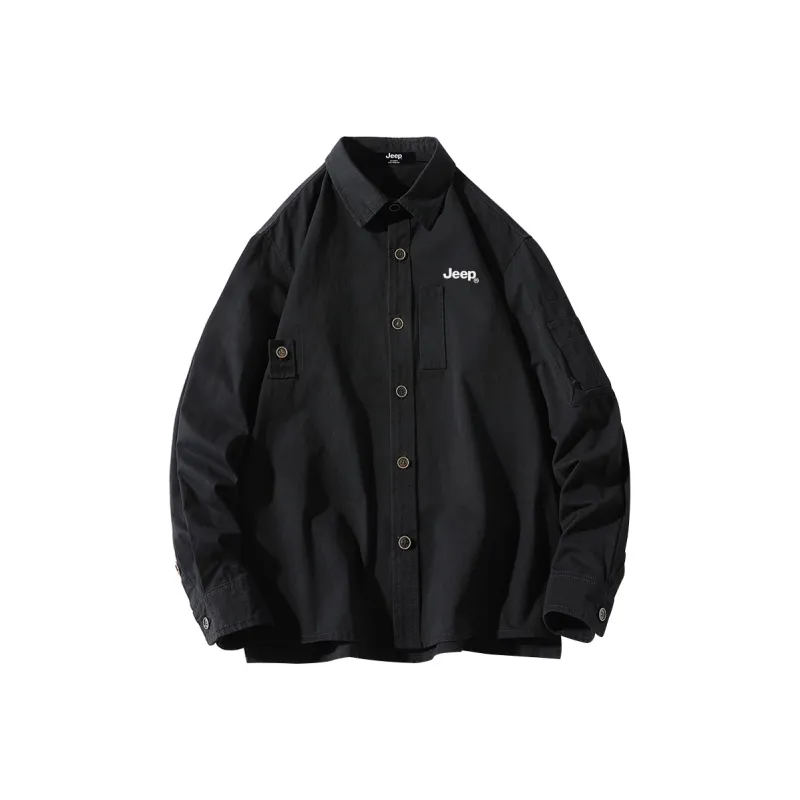 Jeep Jackets Coats Unisex Black-0