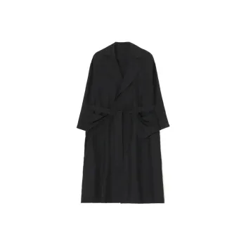 Yohji Yamamoto Y's Trench Coat Unisex Black