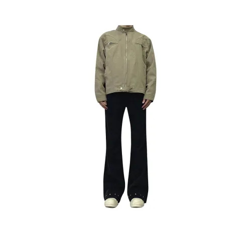 BLANC & ECLARE American High Rise Stud Bootcut Jeans Men's Black
