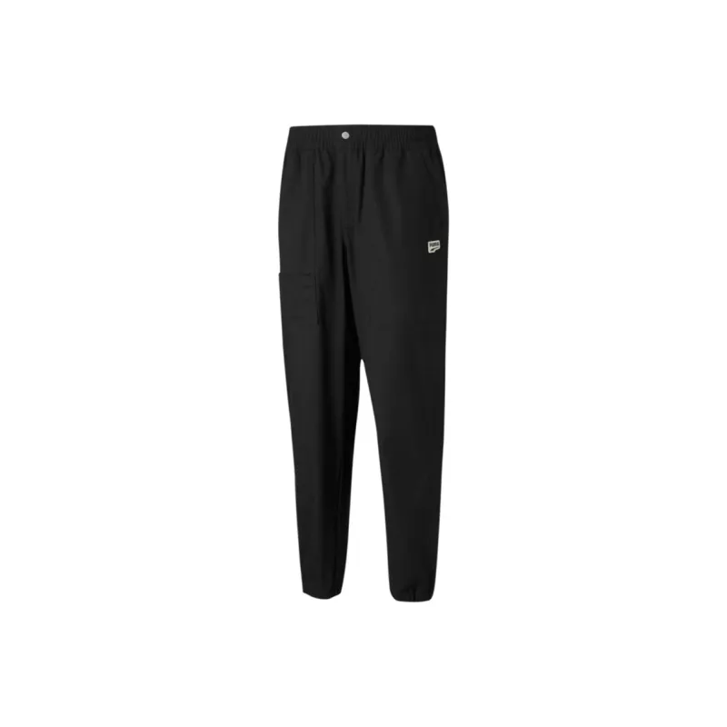 PUMA PUMA Downtown Knitted Sports Pants Men's Black-0