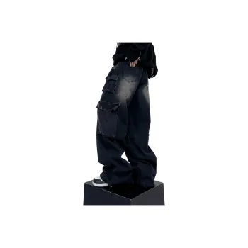 Pirkadat Jeans Unisex Black