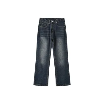 Michael Rock Jeans Unisex Vintage Blue