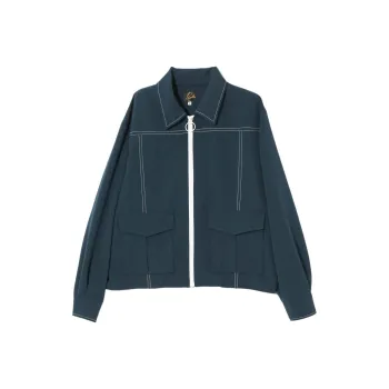 Needles SS25 Jacket Unisex Cyan