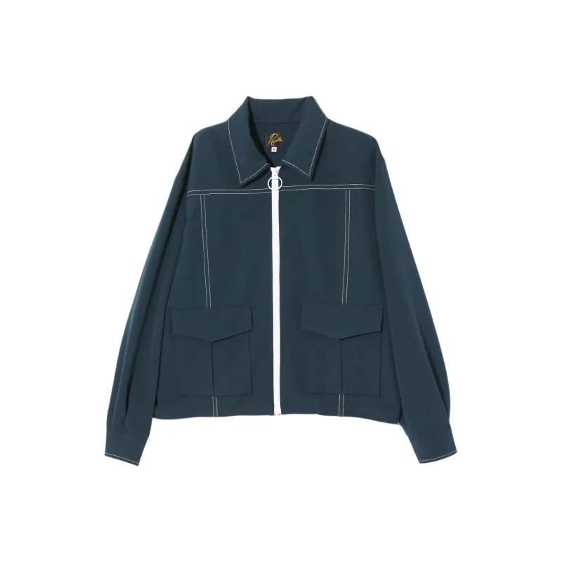 Needles SS25 Jacket Unisex Cyan-0