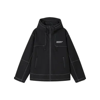 DANGEROUSPEOPLE Jackets Coats Unisex Black