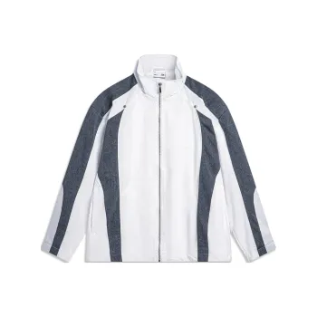 LiNing Sports Trend Series Trench Coat Men's Standard White